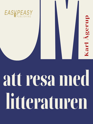 cover image of Om att resa med litteraturen
